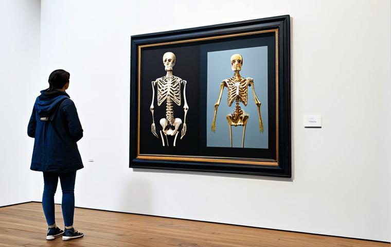 디지털아트 소셜미디어 챌린지 참여법 - **

"A diverse group of artists, fully clothed, collaborating on digital art at a community event, s...