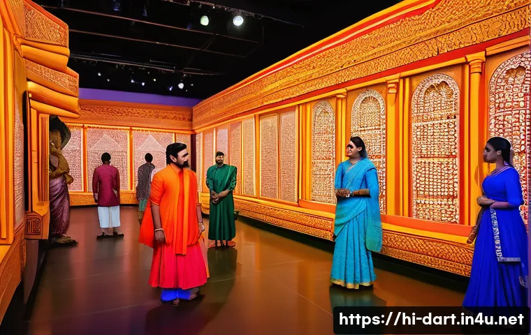 디지털아트와 전통미술 융합 관련 이미지 1